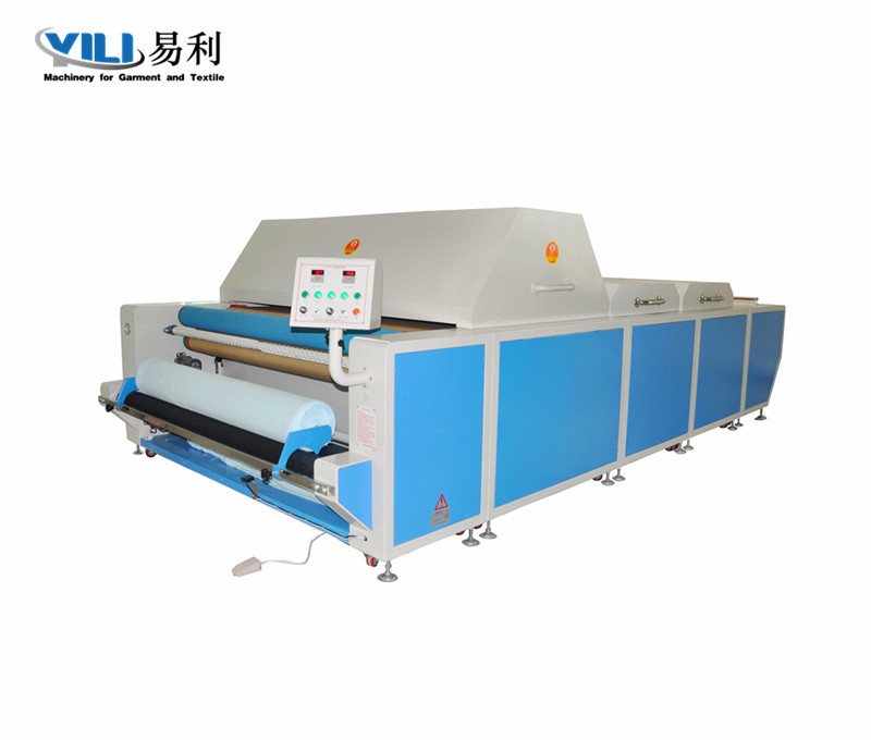 中型布料预缩定型机